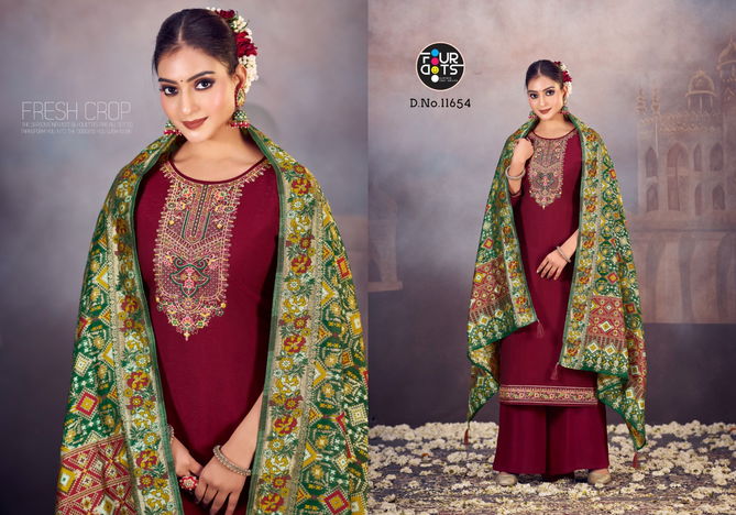 Loren Edition 2 By Four Dots Simar Silk Salwar Kameez Wholesale Market In Surat